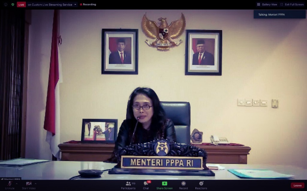Menteri Bintang Dorong Perempuan Berani Bersuara Untuk Perubahan