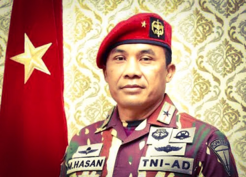 Brigjen Mohammad Hasan Ditunjuk Jadi Danjen Kopassus