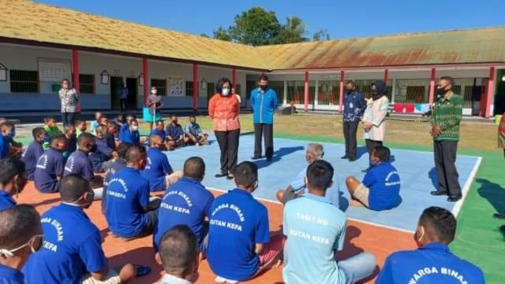 Sidak di Rutan Kefamenanu, Mercy Jone Tegas Tingkatkan Kualitas Pelayanan