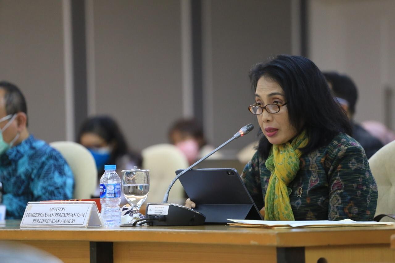 Menteri Bintang Dorong RUU PKS Masuk Prolegnas 2021 dalam Raker DPR RI