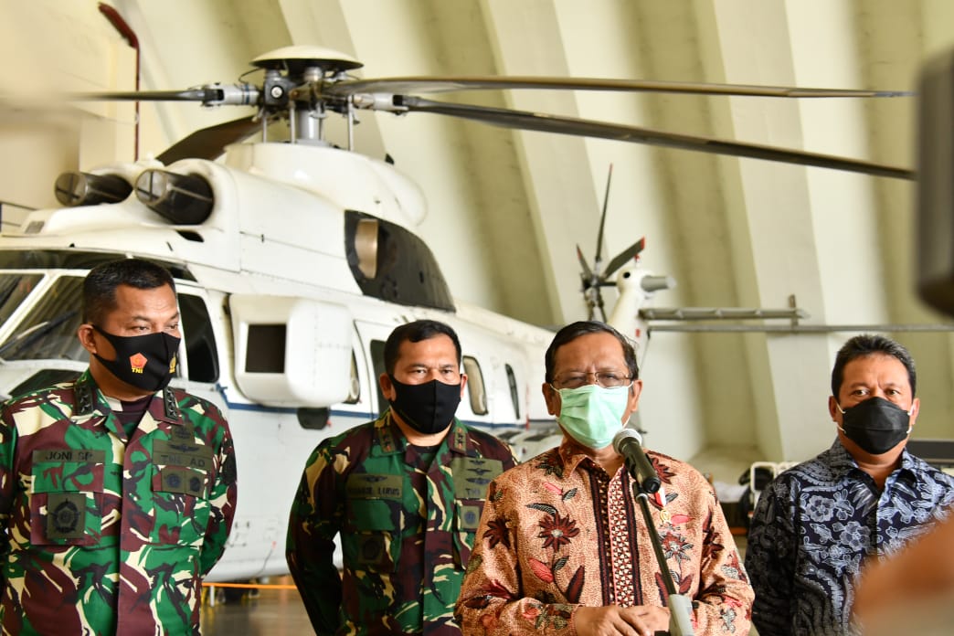 Insiden ‘Force Down’, Menko Polhukam: Penting Ada Koordinasi Lintas Lembaga