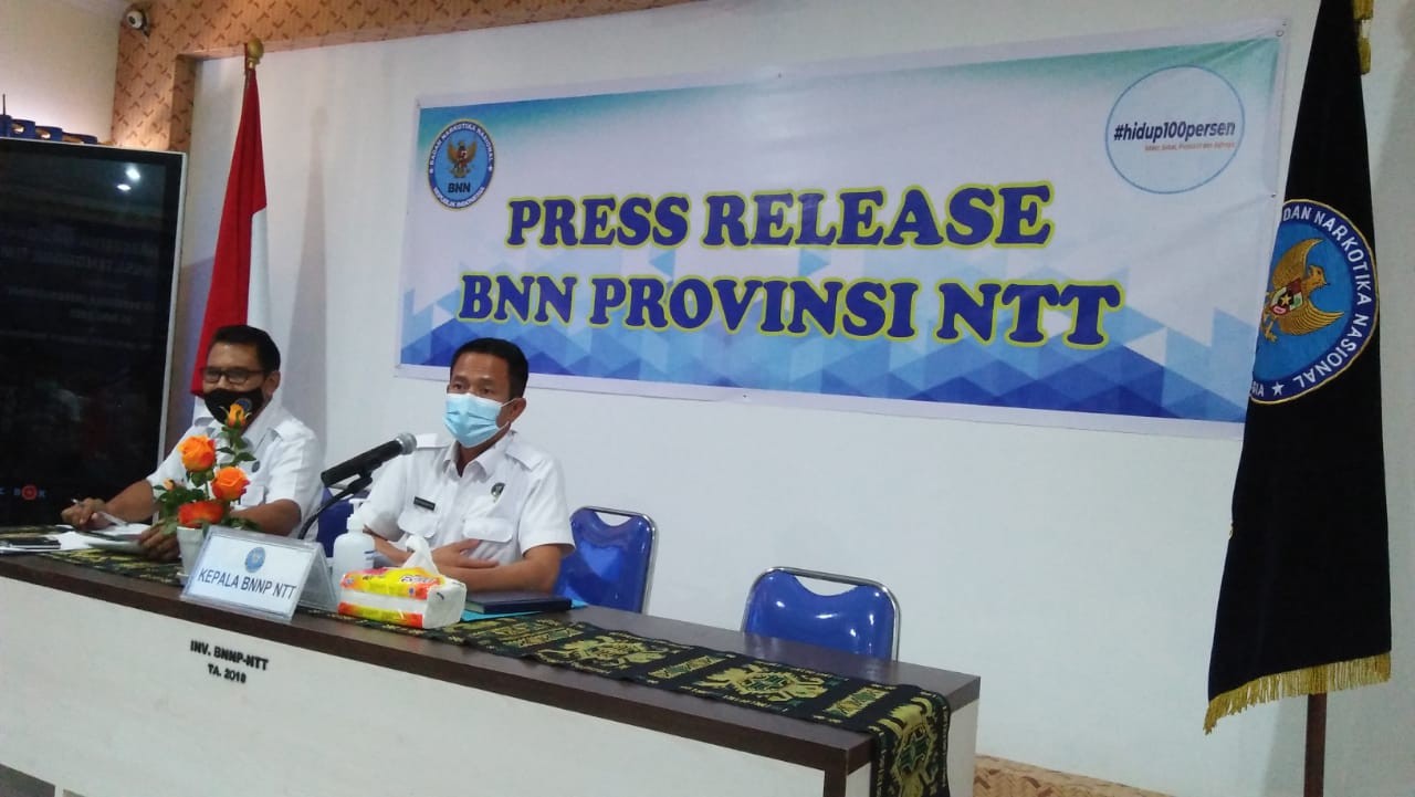 “Instrumen ASSIST & Rapid Test” Dipakai BNNP NTT Untuk 27 Paslon Pilkada 2020
