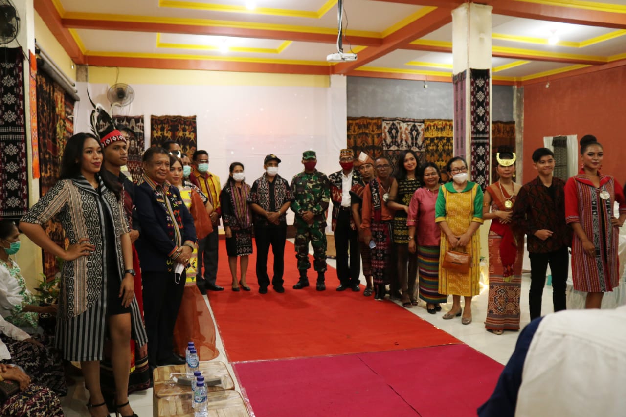 “Awal dan Kini” Rumah Tenun & Cafe Ina Ndao Diresmikan Wali Kota Kupang