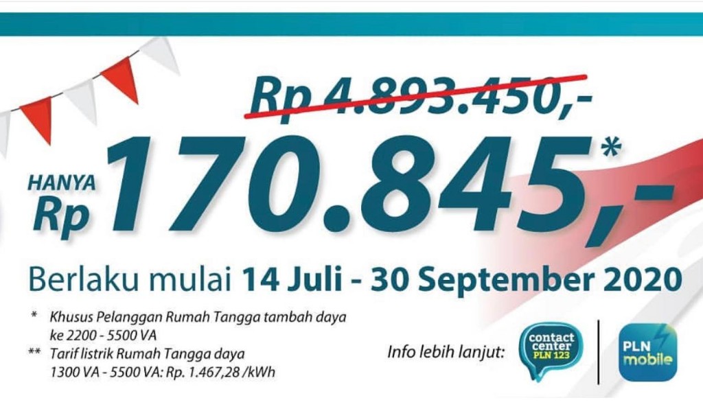 Respons Tinggi, Diskon Tambah Daya Listrik “Super Wow” Capai 367 Ribu Pendaftar