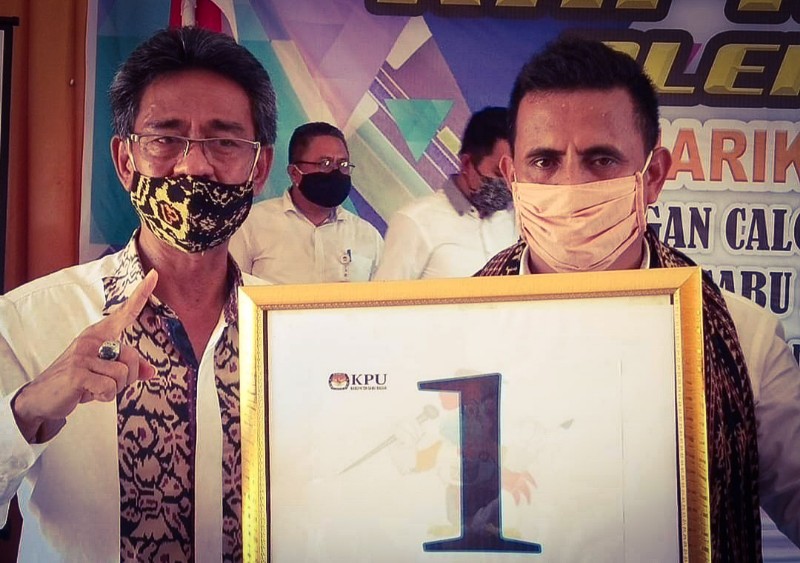 Maballa dan Mahoro Nomor Urut 1 dalam Pilkada di Sabu Raijua