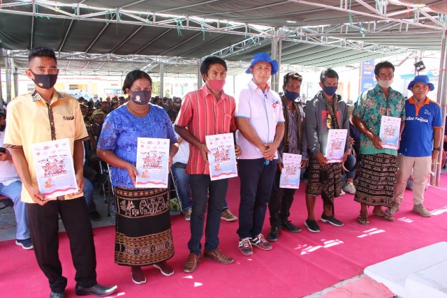 Petani Rumput Laut Dapat Kredit Bank NTT, Camat Raijua : Itu Bukan Bagi Uang