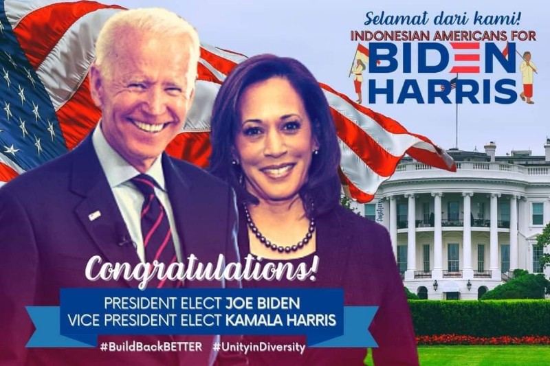 Joe Biden & Kamala Harris – Presiden & Wapres USA, Ketua DPD RI Proficiat