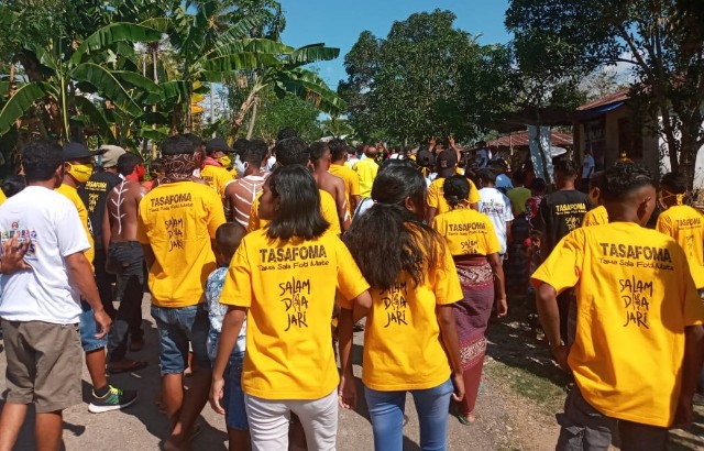 Laskar SEHATI ‘Tasafoma’ Tala Songsong Agus Taolin