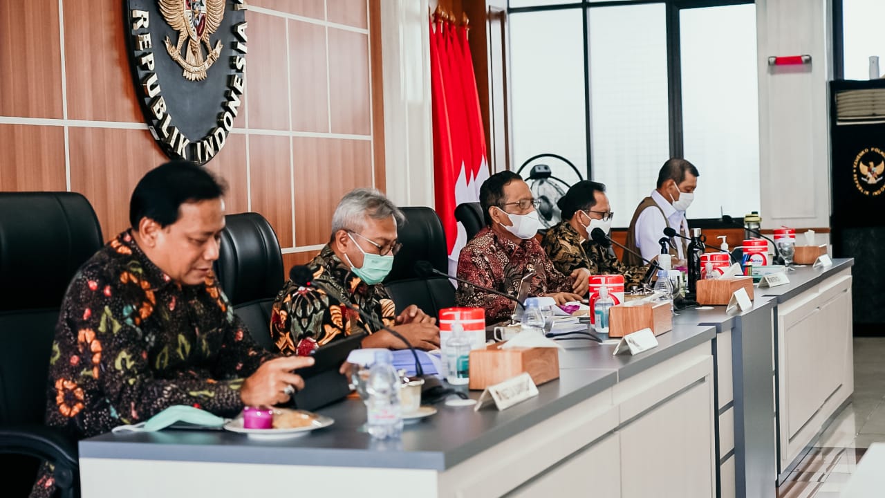 Pilkada di Tengah Pandemi, Menko Mahfud: Jaga Situasi Tetap Kondusif