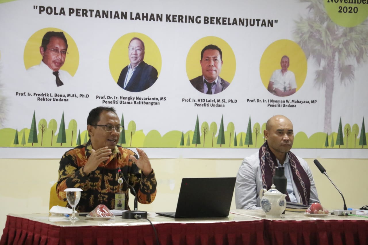 Gubernur VBL : Pertanian Lahan Kering di NTT Harus Membantu Pembangunan