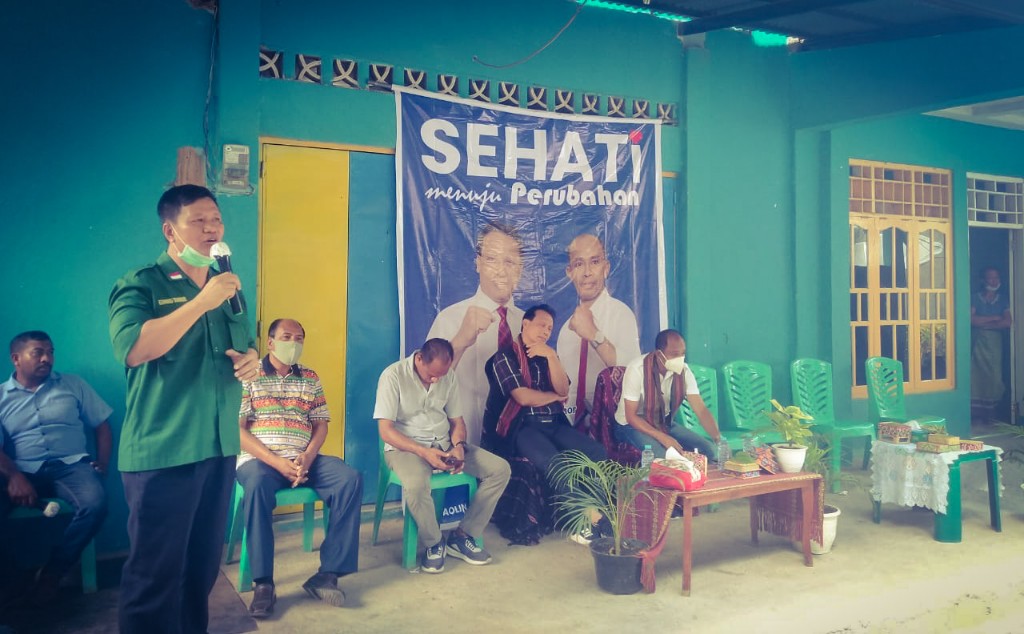 Edward Tanur: Orang Belu Ada Harga Diri, Jangan Pilih yang Kasih Uang!