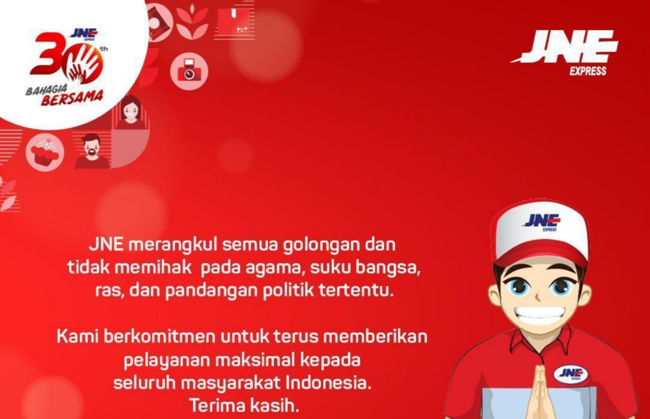 Beredar Pemboikotan JNE di Media Sosial, Ini Respons ASPERINDO