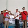 CSR JNE Kupang, Distribusi Bantuan Erupsi Gunung Ile Lewotolok di Lembata