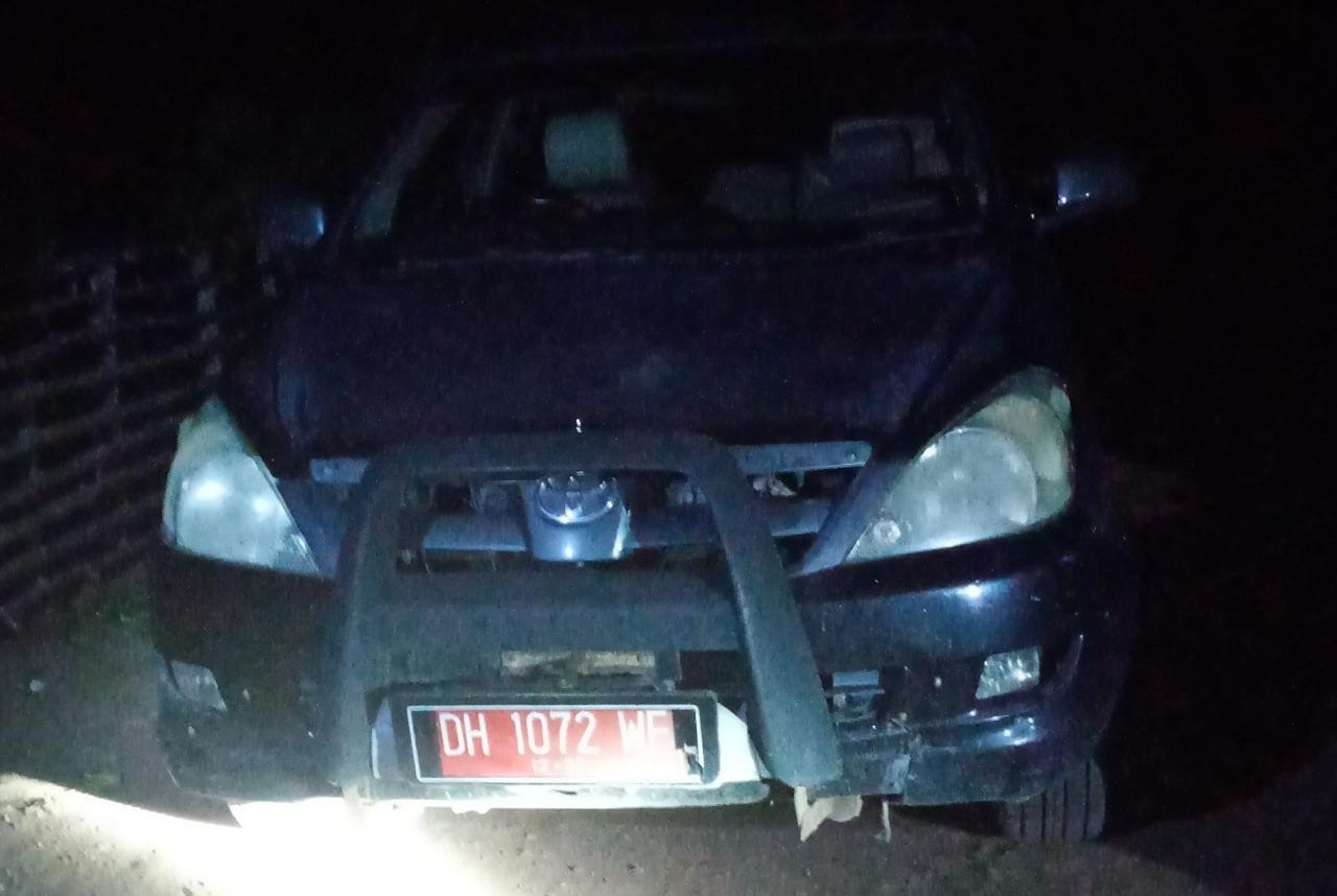 Dalil Antar Ponakan di Masa Tenang, Warga Renrua Amankan Mobil Dinas Kominfo Belu