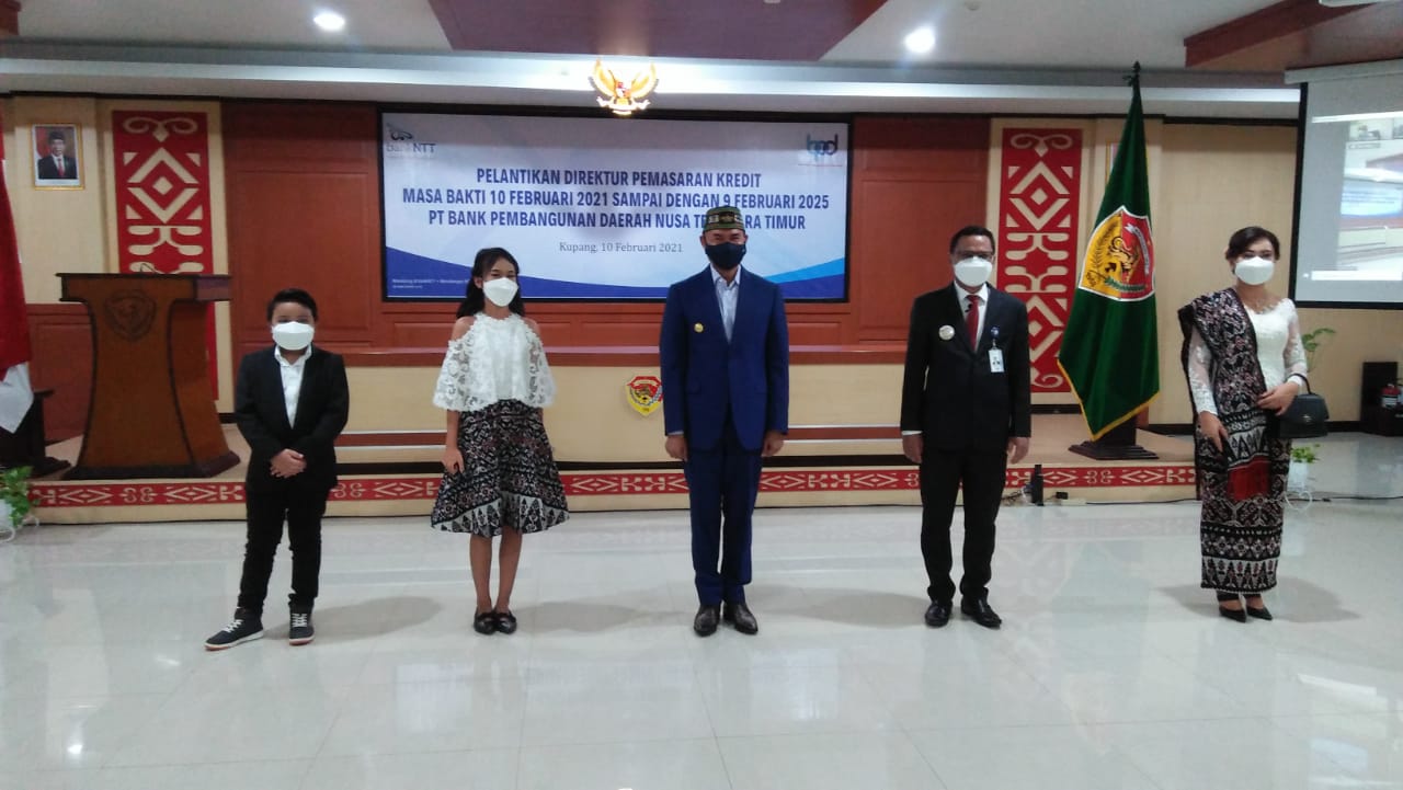 Stefen Messakh Dilantik Sebagai Direktur Pemasaran Kredit Bank NTT