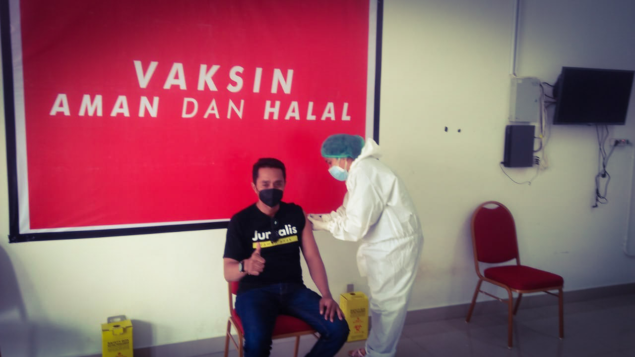 Inisiasi Gubernur NTT, Ratusan Pekerja Media Dapat Vaksinasi Covid-19