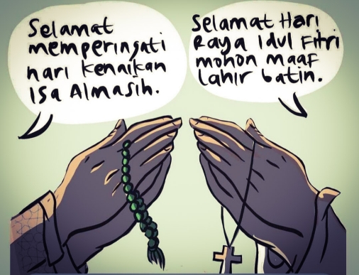 Momentum Bersejarah, Hari Raya Idulfitri dan Kenaikan Isa Almasih