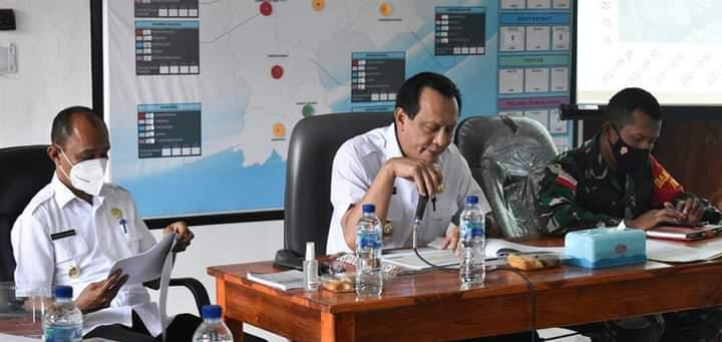 Satgas Belu Helat Rakor Evaluasi Perkembangan Covid–19