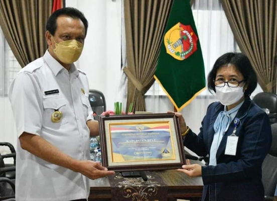 Pemda Belu Terima Beruntun Opini WTP, Bupati : Kami Berusaha Tingkatkan Kinerja