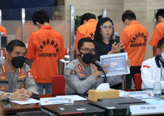 Polri Tangkap 19 Remaja Penyusup Iklan Judi Online di Situs Pemerintah