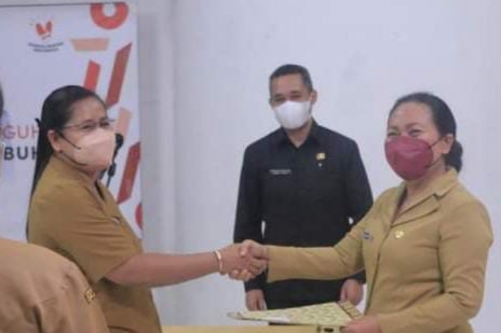 Sertijab Pejabat Eselon III, Sekda Belu Pinta Segera Laksanakan Tupoksi