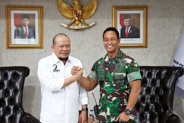 Sowan ke Ketua DPD RI, Jenderal Andika Perkasa: Jalan Tuhan Saya Jadi Arsitek TNI