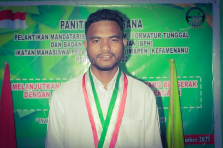 Pengukuhan Ketua IMAPEN, Desidarius Boelar : Kepemimpinan Terbentuk dalam Diri