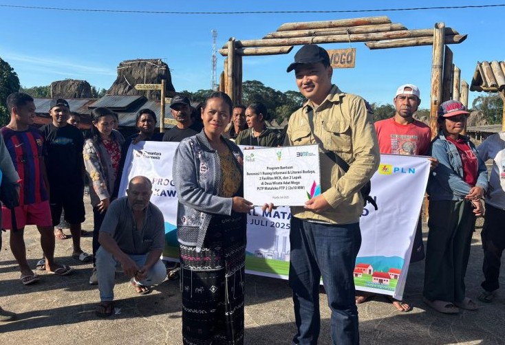 Desa Adat Wogo di Area Geotermal Mataloko Dapat CSR PLN