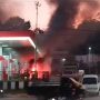 Sepeda Motor Thunder Picu Kebakaran SPBU di Kefa Timor Tengah Utara