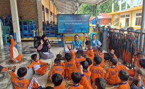 Anak PAUD Persaudaraan Labuan Bajo Belajar Listrik Aman Bersama PLN