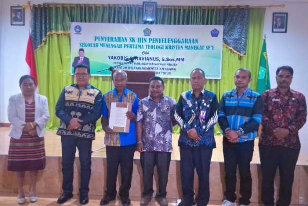 SMPTK Manekat Se’i Resmi Beroperasi, Kantongi SK Kemenag NTT