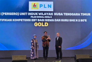 Generasi Hijau TTS Program Vokasi PLN NTT Raih Penghargaan Gold ISDA 2025
