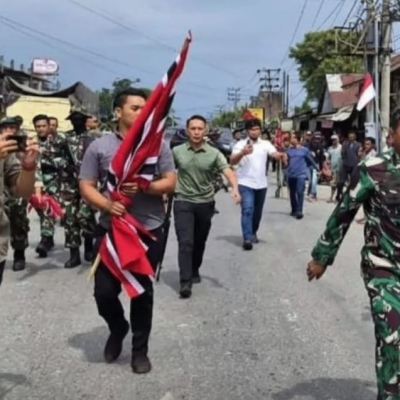 TNI: Pembubaran Aksi Massa Pengibar Bendera GAM di Aceh Persuasif dan Sesuai Hukum