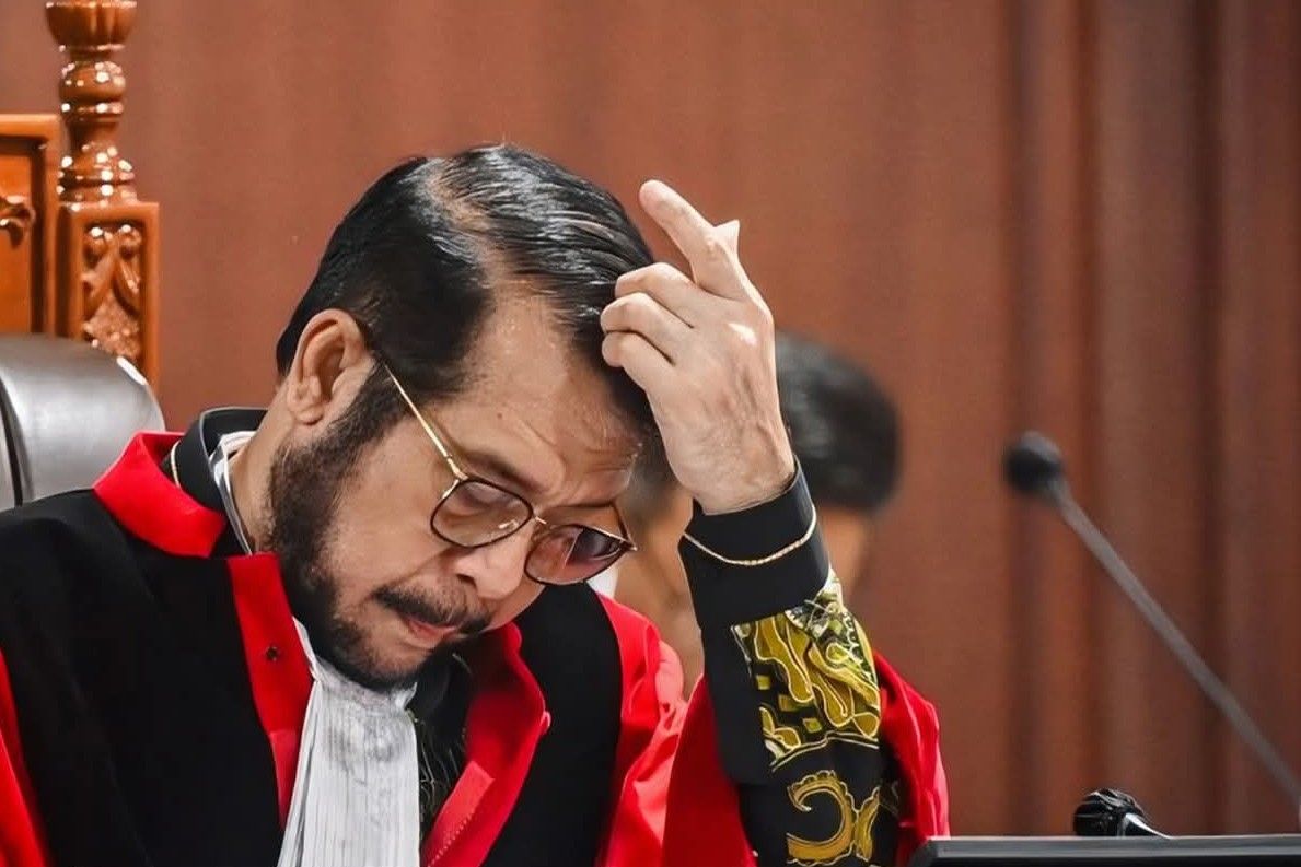 Majelis Kehormatan MK Peringatkan Hakim Konstitusi Anwar Usman