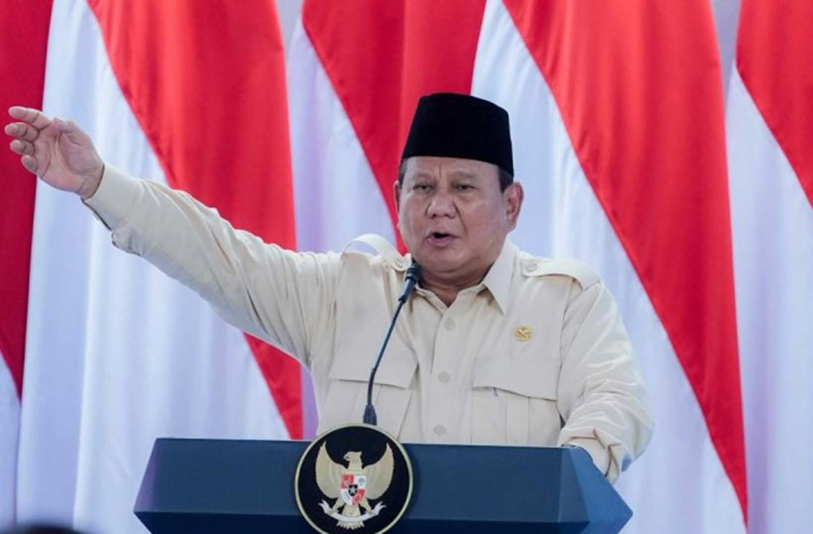 Prabowo : Difitnah Diejek Justru Bukti Pemerintah di Jalan Benar Diridai Tuhan