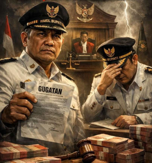 Wakil Bupati Gugat Bupati 25,5 Miliar Rupiah