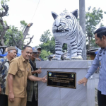 Tugu Macan Putih Balongjeruk Dapat Hak Cipta dari Kemenkum Jawa Timur