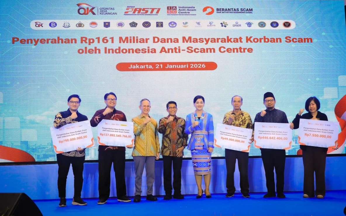 IASC Kembalikan Rp161 Miliar Dana Masyarakat Korban Penipuan Digital