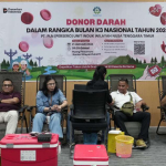 Donor Darah Bulan K3 Tahun 2026 PLN NTT Kumpulkan 65 Kantong Nyawa