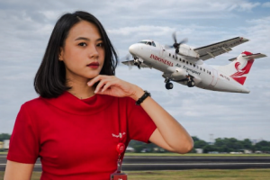 Koordinat Cinta yang Hilang, Jatuhnya Pesawat ATR 42-500