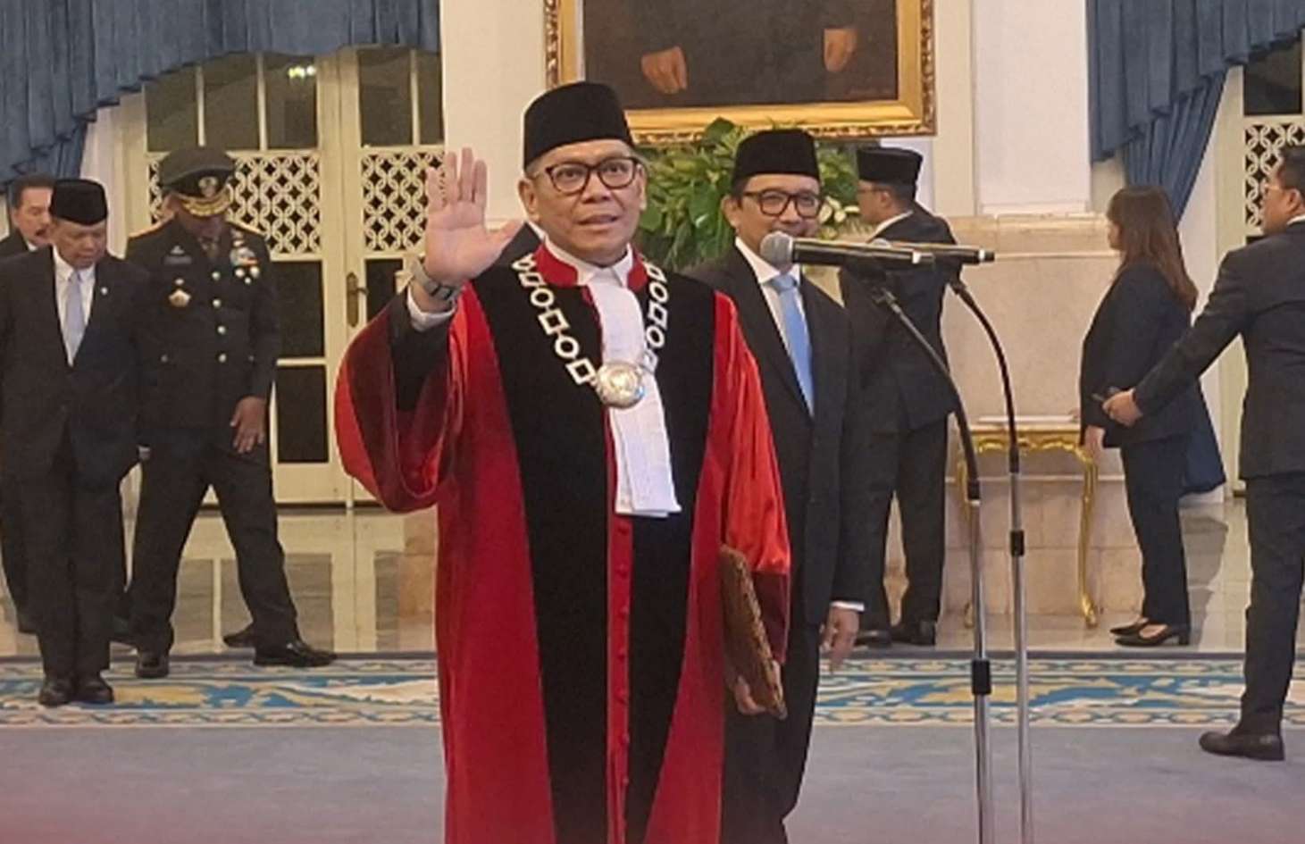 Resmi Jadi Hakim MK, Adies Kadir Tegaskan Hindari Perkara Konflik Partai Politik