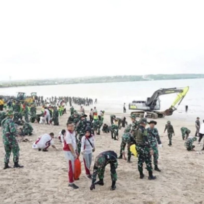 TNI AD Nyatakan “Perang” Terhadap Sampah Pasca Prabowo Tegur Gubernur Bali