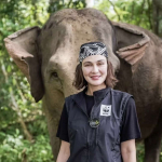 Luna Maya Ajak Masyarakat Peduli Habitat Gajah Sumatra