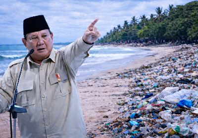 Saat Rakernas 2026, Prabowo Tegur Gubernur Bali Soal Sampah