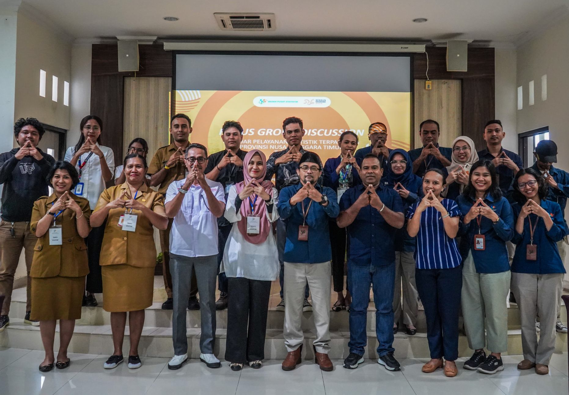 Standar Pelayanan BPS NTT Raih Penghargaan Dua Tahun Beruntun